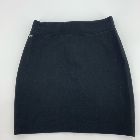 Lacoste Black Knit Skirt. Sz. 40/8/L - Picture 2 of 6
